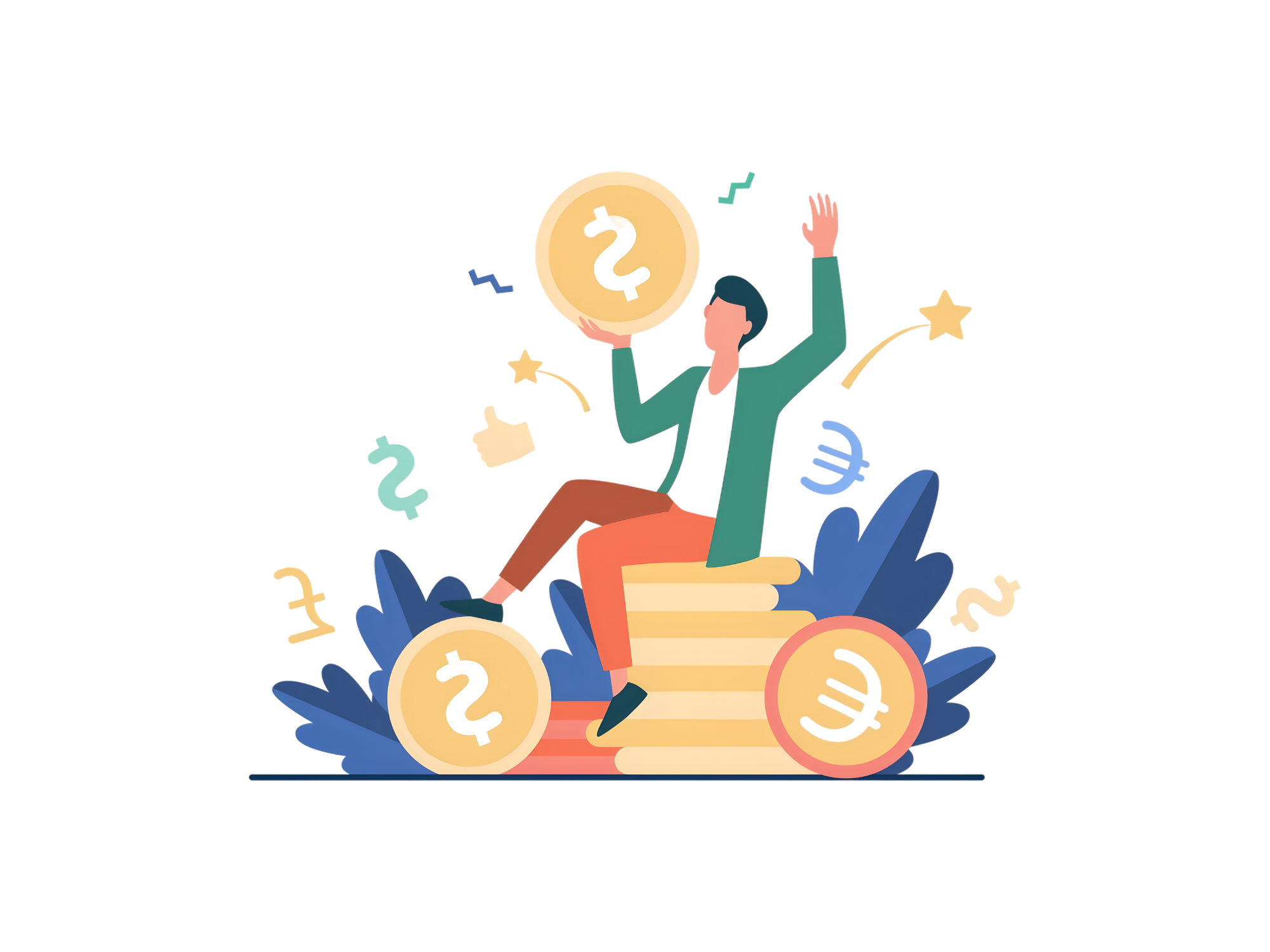 Earning Illustration